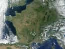 France vue de l'espace - image MODIS © Jacques Descloitres, MODIS Land Rapid Response Team, http://visibleearth.nasa.gov