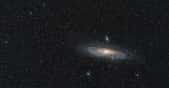 C’est dans la périphérie de la toute proche galaxie d’Andromède que des astronomes de l’université de l’Utah (États-Unis) viennent de mettre la main sur un trou noir intermédiaire. © Sebastian, Adobe Stock