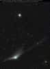 La comète Garradd photographiée le 31 janvier 2012 à proximité de l'amas globulaire M 92. © R. Ligustri