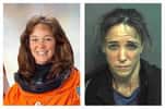 L'astronaute Lisa Nowak, avant… et après. Crédit photos NASA / Police d'Orlando.
