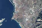 Le Vieux Port de Marseille, vu par le satellite Proba.