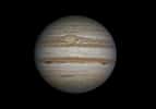 Jupiter le 24 septembre 2011. La Grande Tache Rouge est parfaitement visible. © R. Morini