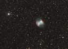 Messier 27, nébuleuse de l'Haltère, Dumbbell : trois noms pour une même nébuleuse planétaire dans la constellation du Petit Renard. © P. Renauld
