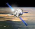 Le futur vaisseau Orion-MPCV (Multi-Purpose Crew Vehicle, Véhicule habité multirôle) sera capable de transporter un équipage de 2 à 6 personnes pour des missions variées, y compris au-delà de l'orbite terrestre. Il a été étudié primitivement dans le cadre du programme Constellation de retour sur la Lune et il est en cours de développement. des essais sous parachute ont déjà été réalisés. © Esa, D. Ducros