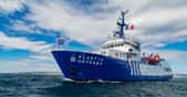 Le bateau Plastic Odyssey est lancé dans un tour du monde destiné à trouver des solutions pour résoudre notre problème de pollution plastique. © Plastic Odyssey