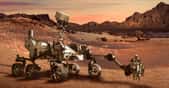 Perseverance, le rover de la Nasa, est parti explorer Mars. Il a emporté avec lui quelques messages cachés. © Anterovium, Adobe Stock