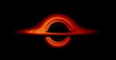 Une simulation de la Nasa montre comment un trou noir peut déformer l’espace-temps dans ses environs. © Jeremy Schnittman, Nasa’s Goddard Space Flight Center