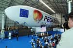 Le zeppelin du projet Pegasos peu de temps avant son décollage qui a eu lieu en Allemagne. © Forschungszentrum Jülich