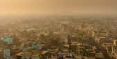 Vue aérienne de Delhi lors d'un long épisode de pollution de l'air. © Sumit, Adobe Stock