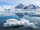 Au Groenland, l'accélération du dérèglement climatique provoque un phénomène étonnant : la naissance de petites îles qui étaient jusqu'ici emprisonnées sous la glace. © Incredible Arctic, Adobe Stock