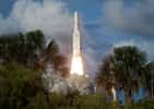 Lancement réussi à Kourou pour la fusée Ariane 5. © ESA, CNES, Arianespace, CSG 