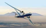 L’aile TTBW de Boeing fait partie d’un programme ambitieux mené par l’avionneur et la Nasa. Son objectif est de réduire la consommation d’énergie ainsi le bruit aérodynamique au minimum. © Boeing