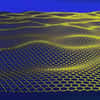 La structure 2D d'un feuillet de graphène. Ce matériau composé d'atomes de carbone aura probablement de nombreuses applications industrielles à moyen terme. © Jannik Meyer