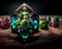 Diamants générés par intelligence artificielle par le biais d'équations fractales. © Jackson Photography,  Adobe Stock