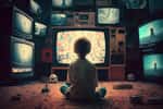 Une étude conclue à un lien « limité » entre l'usage d'écrans et le développement intellectuel des enfants. © Alexander, Adobe Stock
