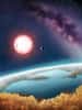 Depuis 2009, le télescope spatial Kepler, de la Nasa, installé sur une orbite autour du Soleil, observe la même région du ciel, couvrant les constellations du Cygne et de la Lyre. L'étoile Kepler-186 est située à 500 années-lumière, ce qui interdit d'imager ses planètes. C'est la méthode des transits, qui repose sur la légère occultation de l'étoile quand une planète passe devant, qui a permis de la détecter. © Danielle Futselaar