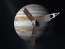 Première sonde à s'installer autour de Jupiter depuis Galileo, Juno se focalisera sur l’étude de l’atmosphère jovienne, de son champ magnétique et de la magnétosphère. La mission est prévue pour durer jusqu'en octobre 2017 avec une possibilité de prolongation. © Nasa, JPL