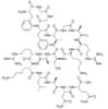 La nociceptine est un peptide constitué de 17 acides aminés. Dans le cerveau, il peut se fixer sur les récepteurs de type ORL-1, dont la structure est très proche de celle des récepteurs aux opioïdes. © Edgar181, Wikimedia Commons