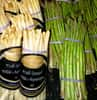 Il existe des asperges blanches, vertes ou violette. © Wikimedia Commons