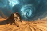 Il existerait une grande horloge géologique dictant des cycles de 60 millions d'années à la vie terrestre. © Mutia, Adobe Stock (image générée avec IA)