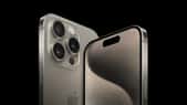 Les nouveaux iPhone 15 Pro et Pro Max. © Apple