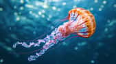 Une nouvelle espèce de méduse vient d’être découverte autour de la caldeira de Sumisu, et se trouve menacée par le Deep Sea Mining. © Sorapop, Adobe Stock