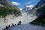 À première vue, la mer de Glace située en haut de Chamonix n'a plus rien d'un glacier. © elephotos, Adobe Stock