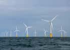 Le parc éolien de Belwind, construit en mer du Nord, à 46 kilomètres du port belge de Zeebruges. © Hans Hillewaert, Flickr, Wikimedia Commons, CC by-sa 4.0