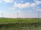 Éoliennes dans la campagne allemande. © Dirk Ingo Franke, Wikimedia Commons, cc by sa 1.0