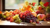 Les raisins comme les pommes font partie des aliments qui une fois pressés peuvent être soumis à une fermentation pour obtenir une boisson ou un vinaigre. © Tota, Adobe Stock