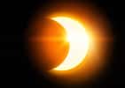 Sans lunette de protection, l'observation d'une éclipse de Soleil est vivement déconseillée car très dangereuses pour vos yeux. © James Thew, fotolia