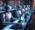 Des cybercriminels créent de nouvelles intelligences artificielles spécialisées dans les arnaques. © Midjourney, @Blastxs