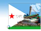 Drapeau : Djibouti