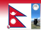 Drapeau : Népal