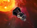 Parker Solar Probe envoie ses premières données récoltées lors de son approche du Soleil en novembre. © Johns Hopkins University Applied Physics Laboratory