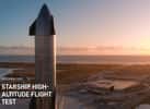 C'est le grand jour : test en haute altitude du prototype de Starship ! © SpaceX