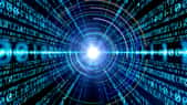Une vue d'artiste de l'internet quantique depuis l'espace. © metamorworks, Adobe Stock