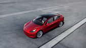 Avec une pompe à chaleur, la Tesla Model 3 pourrait gagner en autonomie par temps froid. © Tesla