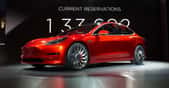 Des propriétaires d'une Tesla Model 3 ont réussi à conduire 975 kilomètres en une seule charge ! © Tesla Motors