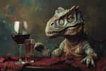 Il existe bien un lien entre les dinosaures et le vin ! © Wonderful Studio, Adobe Stock