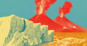 Des chercheurs de l’université du Wisconsin-Madison (États-Unis) signalent que la fonte des glaciers pourrait déclencher, un peu partout dans le monde, des éruptions volcaniques plus explosives et plus fréquentes. © XD avec ChatGPT