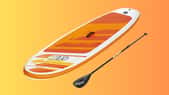 Ce stant-up de paddle gonflable fait l'objet d'une belle remise durant les soldes © Amazon