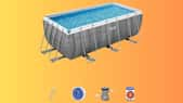 La piscine hors sol tubulaire BESTWAY Power Steel est à bas prix sur ce site de vente en ligne © Cdiscount