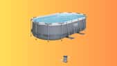 La piscine hors sol tubulaire BESTWAY Power Steel est à bas prix sur ce site de vente en ligne © Cdiscount