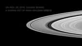 Cassini se prépare à frôler les anneaux de Saturne