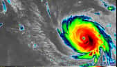 L'ouragan Maria observé en infrarouge