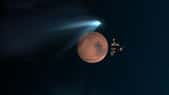 La comète Siding Spring frôlant Mars
