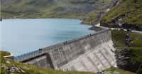 L'énergie hydraulique est la principale source renouvelable. Ici le barrage de Sanetsch, dans le canton du Valais, en Suisse. © Ludovic Péron, CC by-sa 2.5