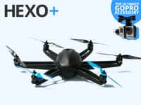  Pour les sportifs, la société Squadrone System a imaginé un drone volant, baptisé Hexo+, équipé d'une caméra et&nbsp;capable de les suivre de près grâce au signal émis par leur smartphone. © Squadrone System