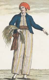 Jeanne Barret est ici habillée en marin. © Wikipédia, Domaine public